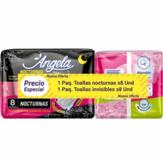 Toallas Angela Nocturnas X8 Of